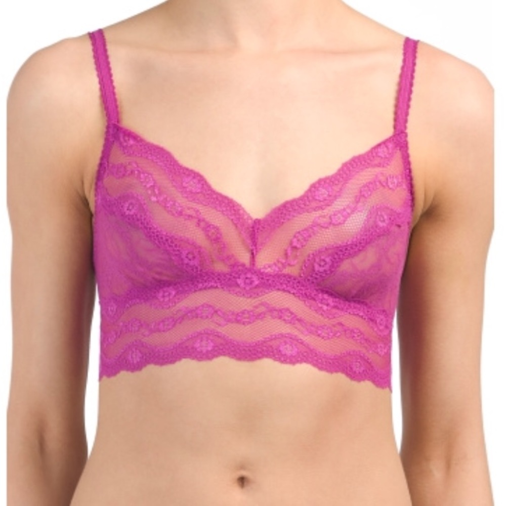 LAST ONE (M) 🌻 Pink Lace bralette